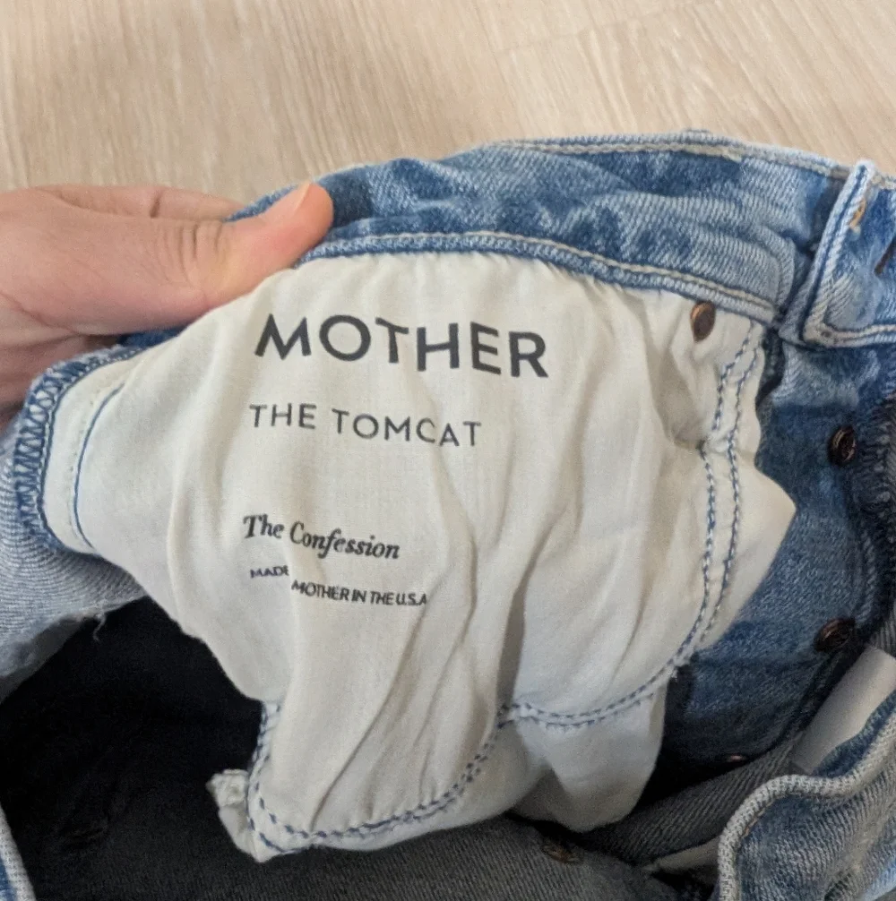 Mother The Superior Tomcat Straight Jeans In Confession